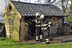 Prio 1 Brand Bijgebouw Lutkepost Buitenpost